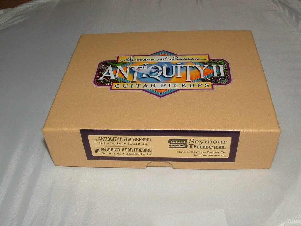 Juego de 2 Antigüedades Seymour Duncan 11018-10-Gc para Firebird DORADO Nuevo con Garantía Foto 1 de 1
