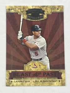 Albert Pujols 2004 Donruss Throwback Threads Blast from the Past /1500 #BP-1 - Picture 1 of 2