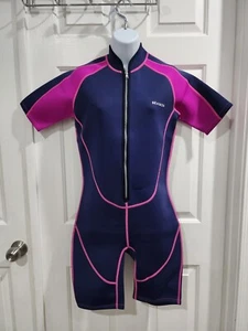 Seaskin Sunsuit Girls 16 Wetsuit 2mm Neoprene Thermal Suit Front Zipper - Picture 1 of 4