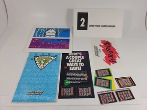 Nintendo Power NES Controller unbenutzte Overlay Aufkleber *LESEN SIE UNTEN* - Bild 1 von 13