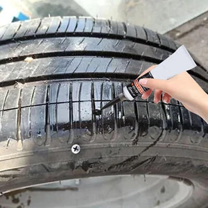 Car Rubber Repair Tire Glue Sidewall Repair Glue Rainproof Waterproof Tire Glue - Picture 1 of 14