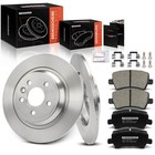 Solid Brake Discs+Brake Pad Rear for Volvo S60 S80 V60 V70 XC70 30769059 302mm