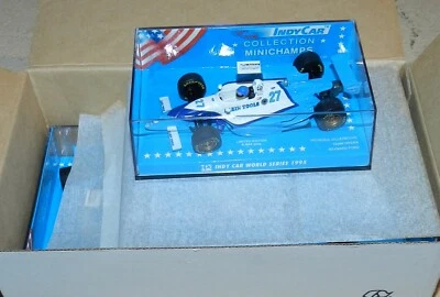 1:43 scale Minichamps 1995 Jacques Villeneuve 27 Indy 500 Winner die-cast car   - Image 1 of 2