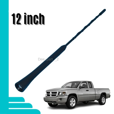 12 Inch Replacement Antenna Black for Dodge Dakota 2002-2011 - Image 1 of 4
