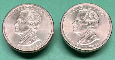 2016 P & D Richard Nixon Presidential Dollar BU from US Mint rolls  (2 Coin Set) - Image 1 of 3