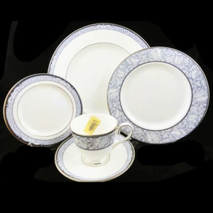 VINTAGE LACE by Lenox 5 Piece Place Setting made in USA NEW NEVER USED - Picture 1 of 7
