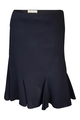 VALENTINO Black Fit 'n' Flare Knee Length Skirt (S | UK 8 | US4) - Image 1 of 3