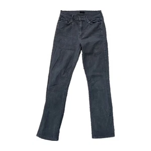 Mother Jeans Women Size 26 Black The Mid Rise Dazzler Ankle Not Guilty - Picture 1 of 10