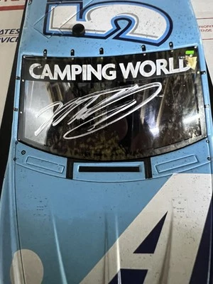 Autographed MARTIN TRUEX JR 2021 # 51 AutoOwners Bristol RWV 1:24 Action Toyota - Image 1 of 4