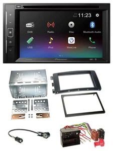 Pioneer Bluetooth MP3 USB 2DIN DAB DVD Autoradio für Smart ForTwo 07-10 ForFour - Bild 1 von 9