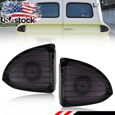 2X Lentes de lanterna traseira fumê para 1960-1966 Chevy e GMC painel caminhão subúrbanos - Imagem 1 de 4