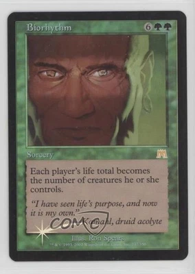Biorhythm Foil Magic: Onslaught #247 2002 - Image 1 of 2