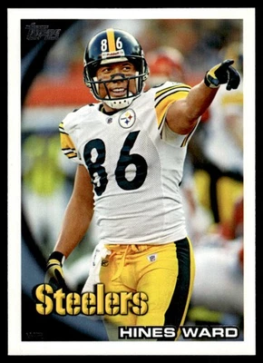 2010 Topps Hines Ward Pittsburgh Steelers #320 - Image 1 of 2