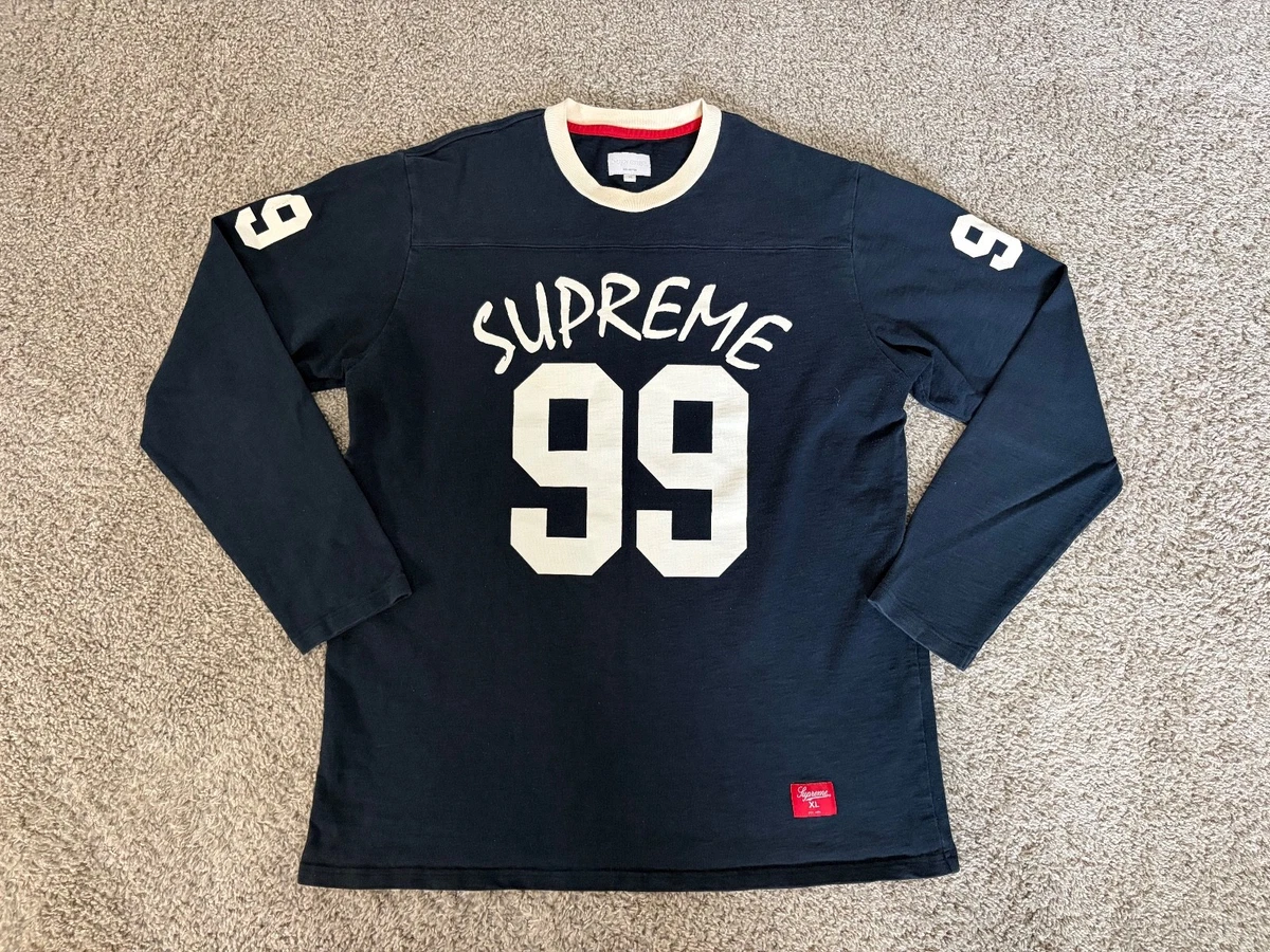 supreme 14 FW football top ゲームシャツ Tシャツ supreme football