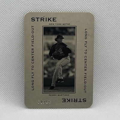 2005 Donruss Throwback Threads Polo Grounds 53/60 Pedro Martinez #PG-23 HOF - Image 1 of 2