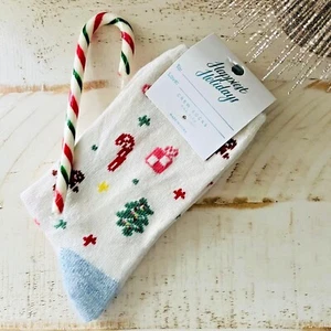 LOFT CHRISTMAS CREW SOCKS - Picture 1 of 3