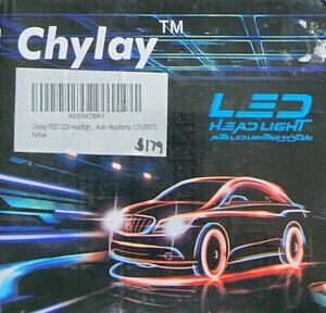 Chylay 9007 LED Headlight Bulbs Conversion Kits 72W 8000LM 6500K White - Picture 1 of 2