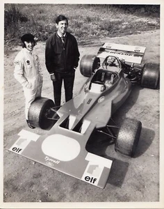 x2 TYRRELL 003 ELF FORD 1971 F1 JACKIE STEWART ROLLOUT FOTO ORIGINAL DE ÉPOCA S - Imagen 1 de 3
