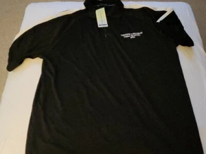 Devon &Jones 2008 Camas Meadows Black/White Polo NEW - Picture 1 of 4