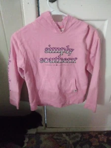 Simply Southern Girls Youth Medium Sloth Hoodie - Picture 1 of 5