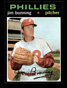 1971 Topps #574 Jim Bunning (HOF) NM Baseball Card - Picture 1 of 2