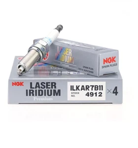 x 4 Genuine NGK Spark Plug ILKAR7B11 Lexus CT200h Hybrid 1.8L 2010-On - Picture 1 of 1