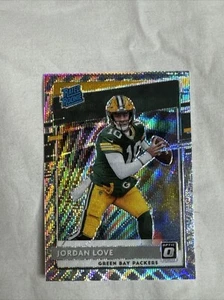 2020 Donruss Optic Jordan Love Wave Prizm Rated Rookie Card RC - 185/199 Packers - Picture 1 of 2