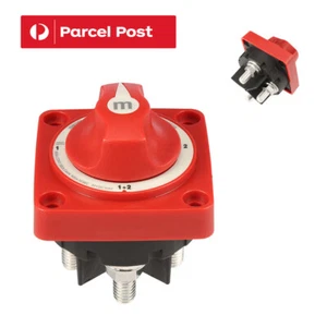 Red Marine Boat 6007 M-Series Mini Dual Battery Selector Switch 4 Position -AU - Picture 1 of 8