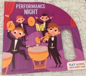 Performance Night (gioca insieme ad ogni pagina) libro per bambini età 2-4 per ragazzi - Foto 1 di 6