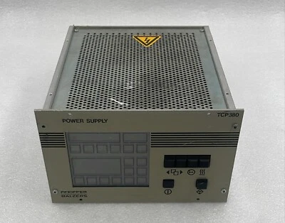 Pfeiffer Balzers TCP 380 Power Supply PM C01 490 Turbo Pump Controller - Image 1 of 4
