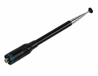 NA-773 SMA-F Female Dual band Antenna Extendable High Gain Antenna VHF/UHF - Image 1 of 4