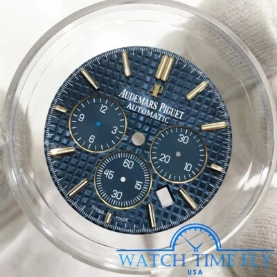Audemars Piguet Royal Oak Chronograph 41mm 26320BA.OO.1220BA.02 Blue DIAL ONLY! - Image 1 of 3