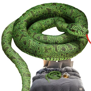 Snake Stuffed Animal 110cm Ultra Soft Large Snake Plush Toy Stuffed Charming - Picture 1 of 7