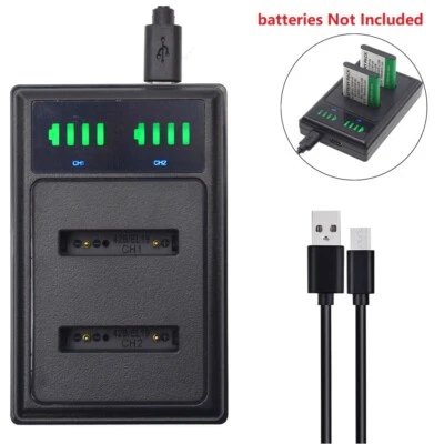 SLIM Battery Charger for Fuji NP-45 NP-45A NP-45B NP-45S Fujifilm FinePix XP140 - Image 1 of 4