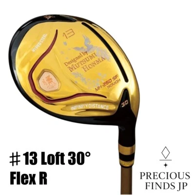 Mutsumi Honma Golf Club Fairway Wood 13W 30 MH250SF Phoenix FW Flex R Shaft - Image 1 of 4