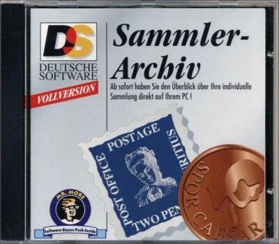 "Sammler-Archiv" PC-Software, Jewel Case, Windows 3.1x / Windows 95 [GUT] - Bild 1 von 2