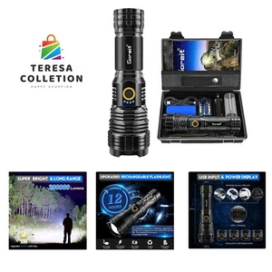 Ultimate Ultra Bright LED Flashlights - Super Bright, Long Range, Waterproof - Picture 1 of 9