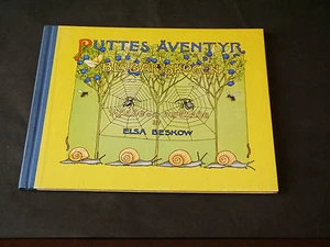 LIVRE D'ENFANT PUTTES AVENTYR I BLABARSSKOGEN PAR ELSA BESKOW 1983 - Bild 1 von 3