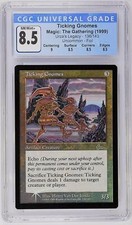 TICKING GNOMES Urza's Legacy Foil CGC 8.5 Graded MTG [Card Kingdom]