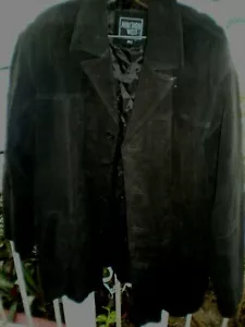 Jacket XXL Very Dark Black JUNCTION WEST Leather - Picture 1 of 6