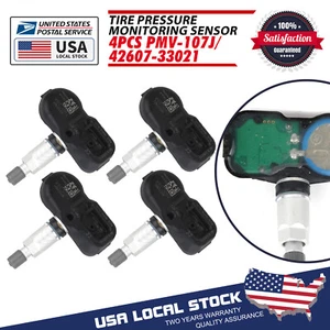 4Pcs 315 MHz TPMS Genuine For 42607-33021 PMV-107J For 2011-2016 Lexus CT200h - Picture 1 of 17
