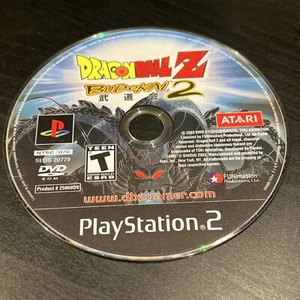 Dragon Ball Z Budokai 2 Playstation 2 PS2 Disco Probado Solo Videojuego Auténtico - Imagen 1 de 7