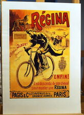alter Druck Regine a Albert Paris Plakat 30 x 42 cm