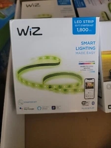 WiZ Connected Wi-Fi LED Strip 13FT Starter Kit, 16 Million Colors Free Shippping - Picture 1 of 4
