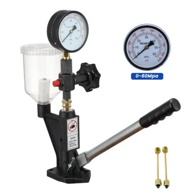 Diesel Einspritzdüsen Tester Prüfgerät Abdrückgerät Injektor 0-600 Bar - Bild 1 von 4