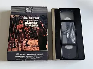 PLANET DER AFFEN - VHS SELTEN - 1968 - 20. JAHRHUNDERT FUCHS VIDEO DIATABLETT NEUWERTIG! - Bild 1 von 7