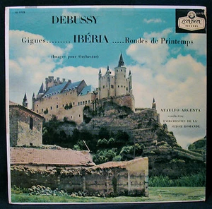 DEBUSSY-IBERIA-IMAGES POUR ORCHESTRE-ARGENTA-LONDON #LL.1735-RARE UK IMPORT - Bild 1 von 3