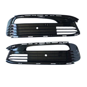 For BMW 740i 750i 2016-2017 Pair Front Bumper Fog Lights Cover Mesh Grille Bezel - Picture 1 of 4