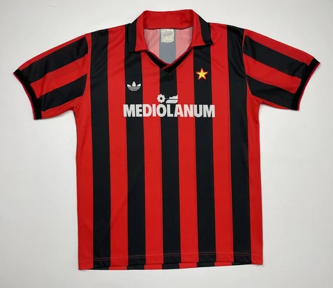 VINTAGE AC MILAN 1990 1991 HOME JERSEY SHIRT SOCCER FOOTBALL MAGLIA CALCIO Cover