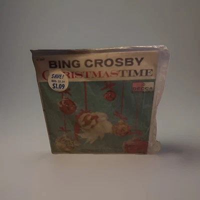 Bing Crosby Christmastime 7" EP Decca VG+ [The Andrews Sisters Jingle Bells]  - Image 1 of 2